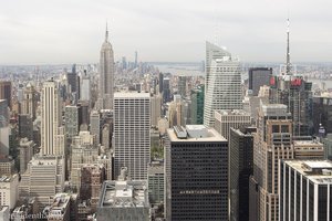 Aussicht über Midtown vom Top of the Rock