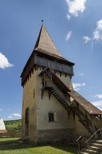 Turm mit »Ehe-Gefängnis« in der Kirchenburg von Biertan