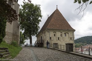 bei der Klosterkirche von Sighisoara