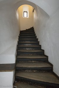 Treppenhaus im Schloss Bran