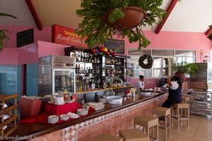 Bar auf der Dachterrasse de Casa Granda in Santiago de Cuba