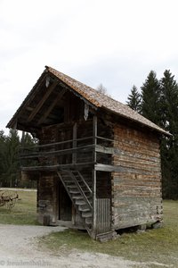 Kellbauern-Getreidekasten aus dem Tennengau, 1788