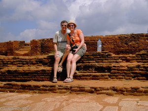 Annette und Lars auf dem Sigiriya