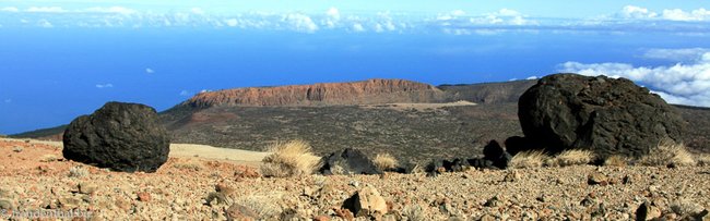 Blick zur Nordküste von Teneriffa