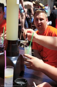 Cocktails zum Selberzapfen im Megapark