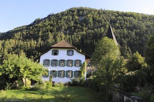 Schöner Start der Wanderung in Meiringen