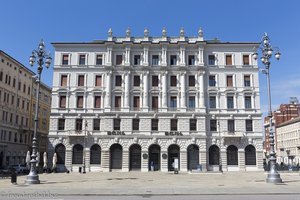 Piazza Ponterosso in Triest