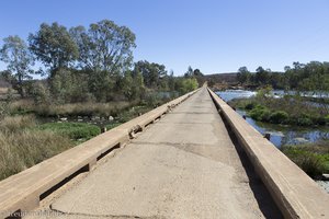 Brücke über den Vaal River - Vredefort Dome Südafrika