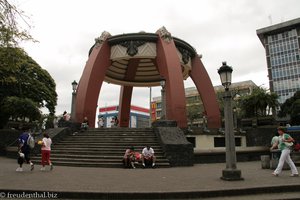 Musik-Pavillon im Parque Central von San José