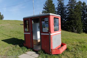 alte Gondel als Supermarkt