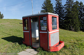 alte Gondel als Supermarkt