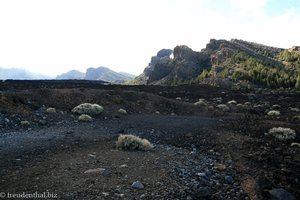 Aussicht beim Mirador de Chio zur Caldera las Cañadas