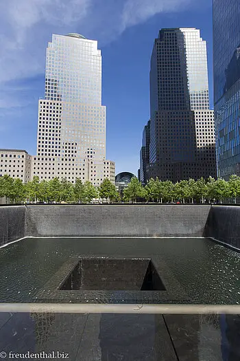 Brunnen beim Memorial Plaza