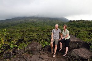 Lars und Anne beim Mirador el Silencio