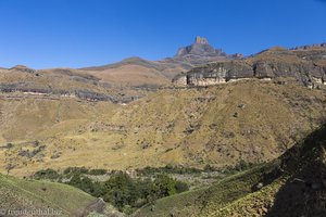 Wanderweg am Tugela Gorge im Royal Natal Nationalpark