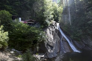 Beim Kiosk der Starzlachklamm im Allgäu