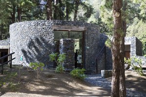 Centro de servicio am Campingplatz des Taburiente