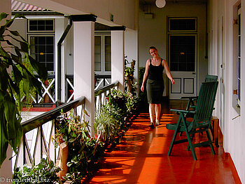 Bandarawela Hotel - Gang zu unserem Zimmer