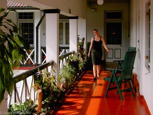 Bandarawela Hotel - Gang zu unserem Zimmer