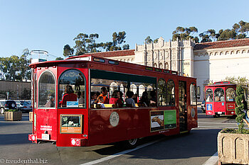 historisiertes Touristenmobil