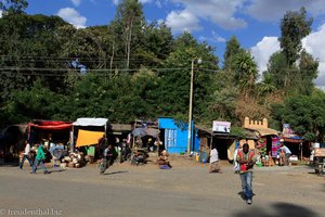 Marktstände bei Gondar