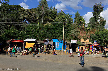 Marktstände bei Gondar