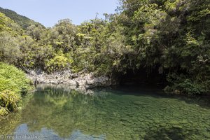 Klares Wasser beim Bassin vom Bras Cabot