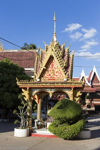 im Chanthaboury Temple von Vientiane