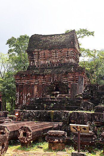 Schatzhaus oder auch Lagerhaus (Kosa-Griha) der Gruppe B von Mỹ Sơn
