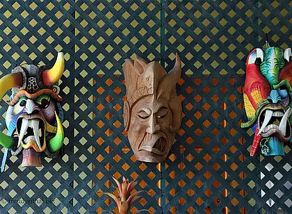 Ojochal und die bunten Masken der Burocas