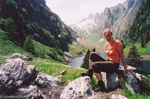 Annette beim Fählensee