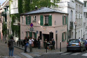 eines der Restaurants nahe der Sacré-Coeur