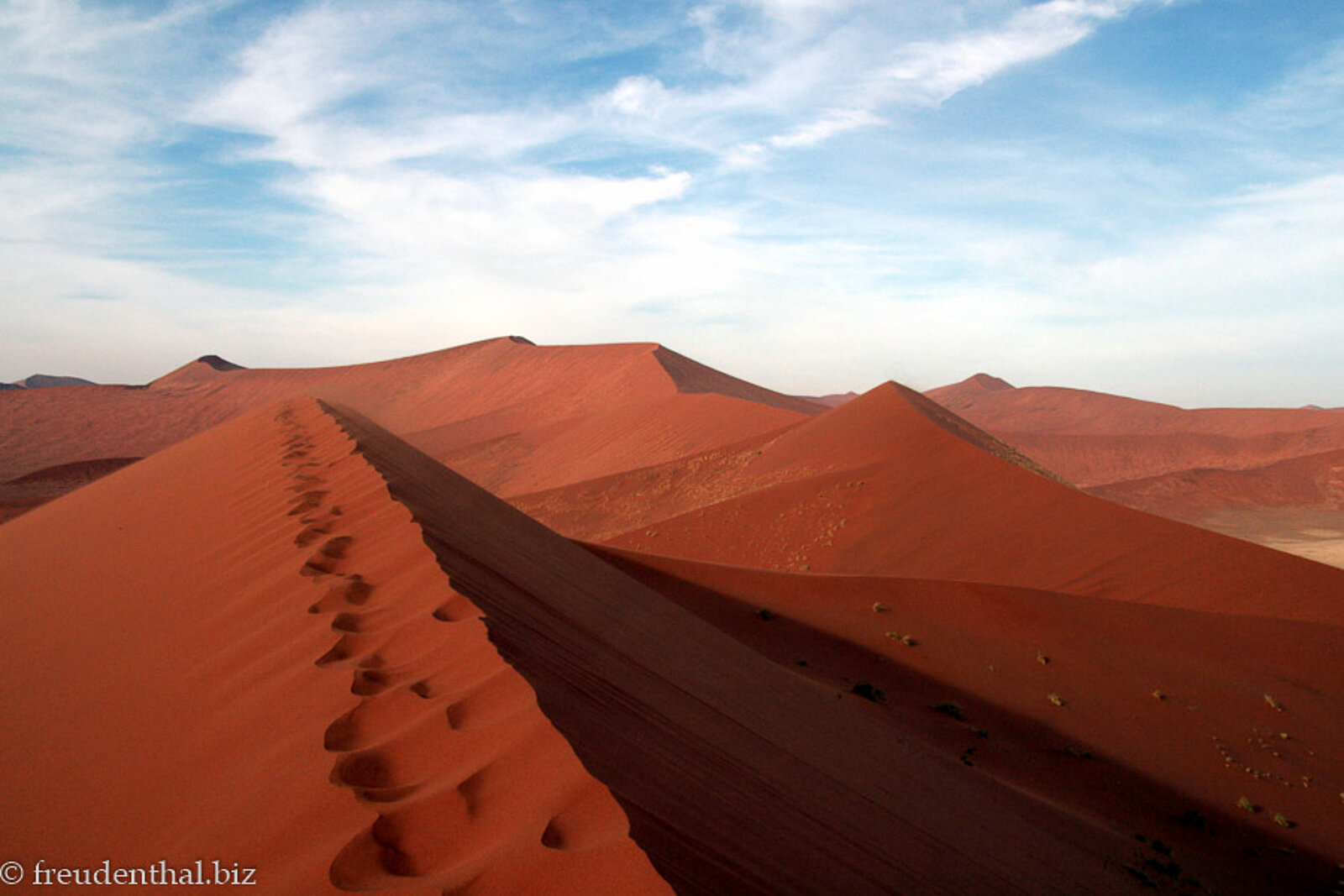 Blick über die Düne 45 von Sossusvlei