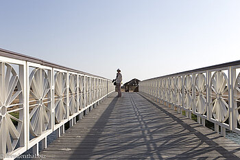 Brücke über die Lagune Khor Al Baleed bei Salalah