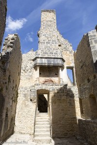 ehemalige Küche im Château de Bonaguil