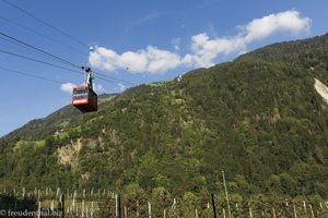 Mit der Hirzer Seilbahn über Prenn zur Bergstation Klammeben