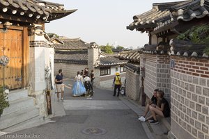 Wird gerne besucht: Bukchon Hanok Village in Seoul