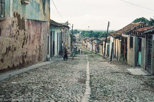 Früher war es noch ruhig in den Gassen von Trinidad.