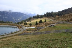 Beschneiungsteich nahe der Rinneralm