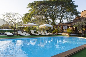 Pool in der Villa Vang Vieng Riverside