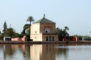 Palais aus der Zeit der Almohaden im Menara Stadtpark