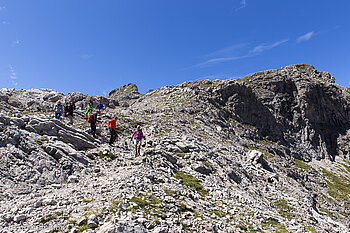 Wanderweg zum Hochrappenkopf