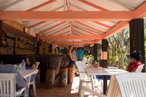 Restaurant beim Jardín Botánico von Cienfuegos