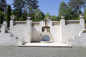 Brunnenaufgang des Kloster Curchi in Moldawien