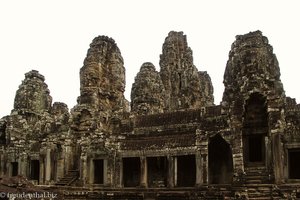 Der Bayon, einer der eindrucksvollsten Tempel von Angkor
