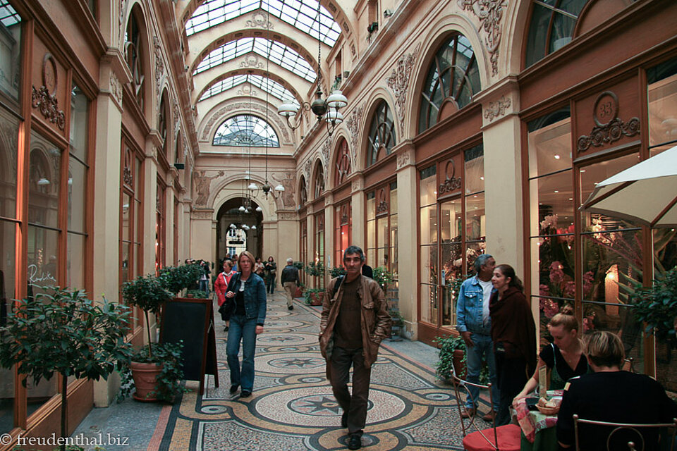 Gang in den Galeries et Passages de Paris