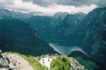 Aussicht vom Jenner auf den Königssee