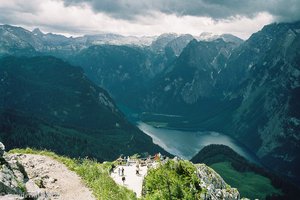 Blick vom Jenner auf den Königssee