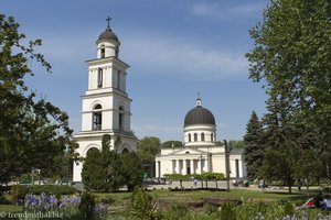 beim Kathedralenplatz von Chisninau