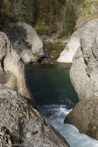 Fallstufe der Buchenegger Wasserfälle